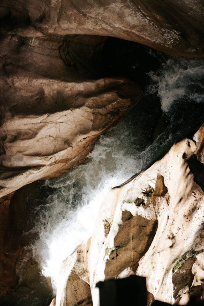 Les Gorges par météo ensoleillée